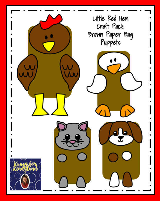 little-red-hen-craft-for-kids-puppet-pack