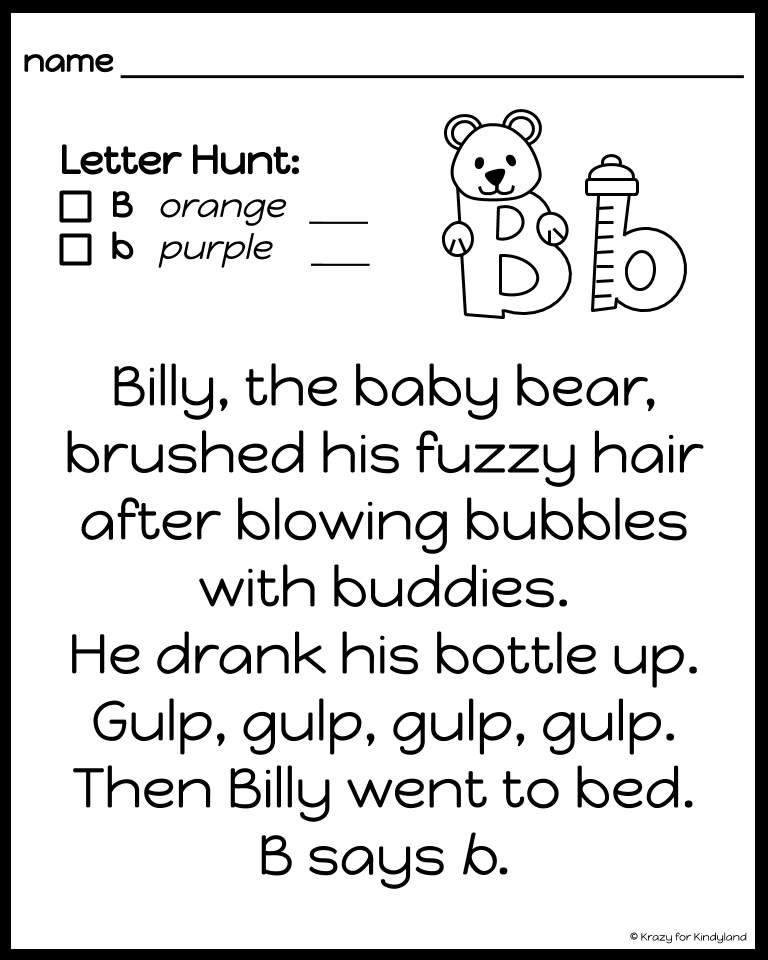 Alphabet Activity Poems For Teaching Letter Identification And Sounds 